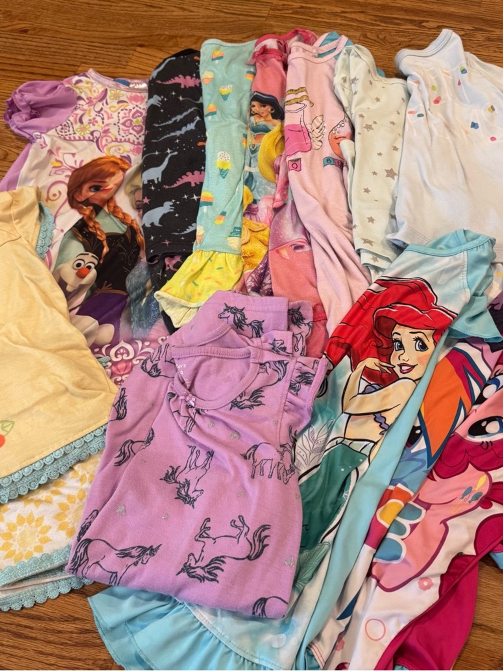 Girls size 5/6 summer pajamas